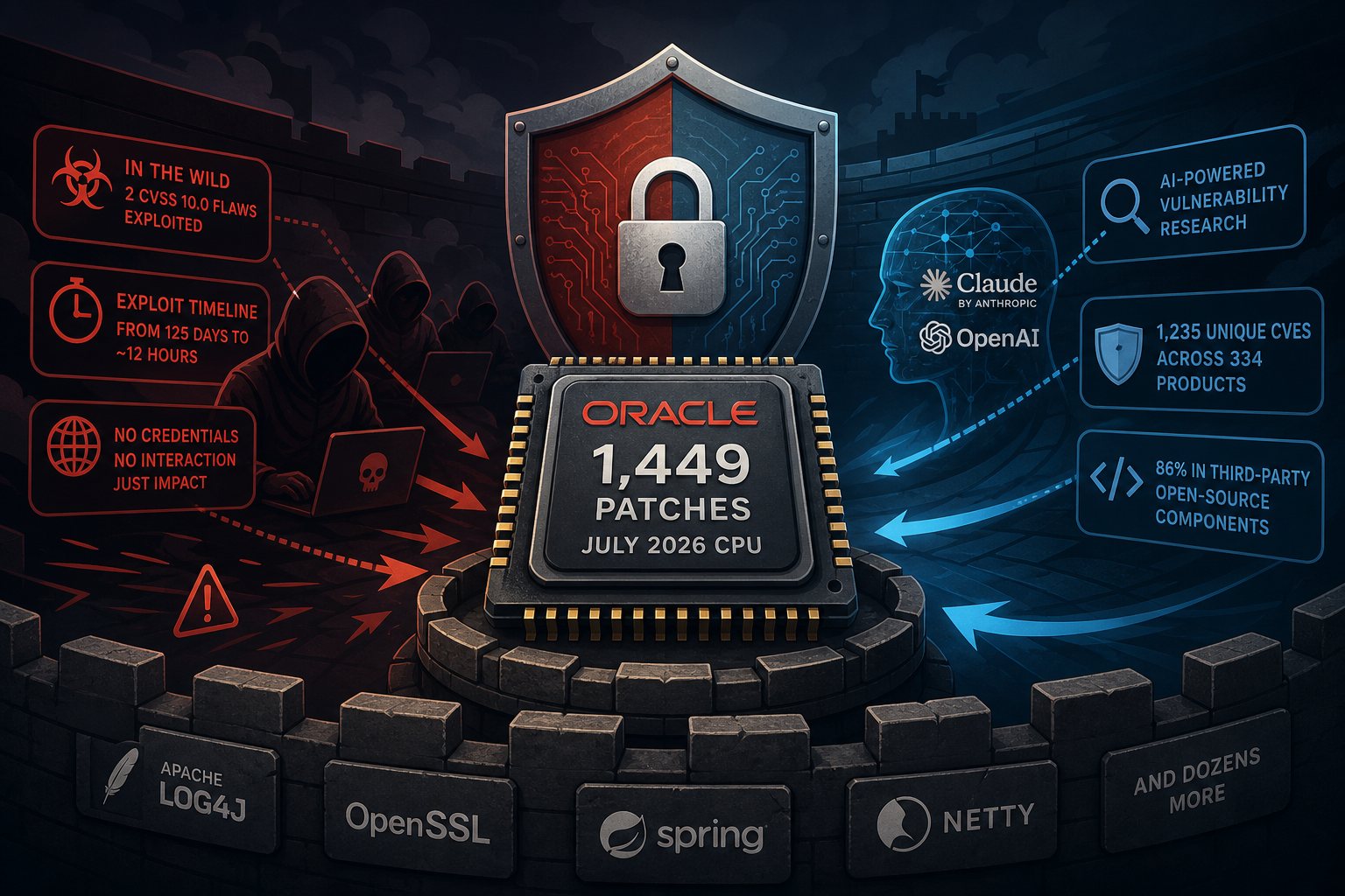 Oracle’s Record 1,449-Patch CPU: When AI Runs the Security Arms Race