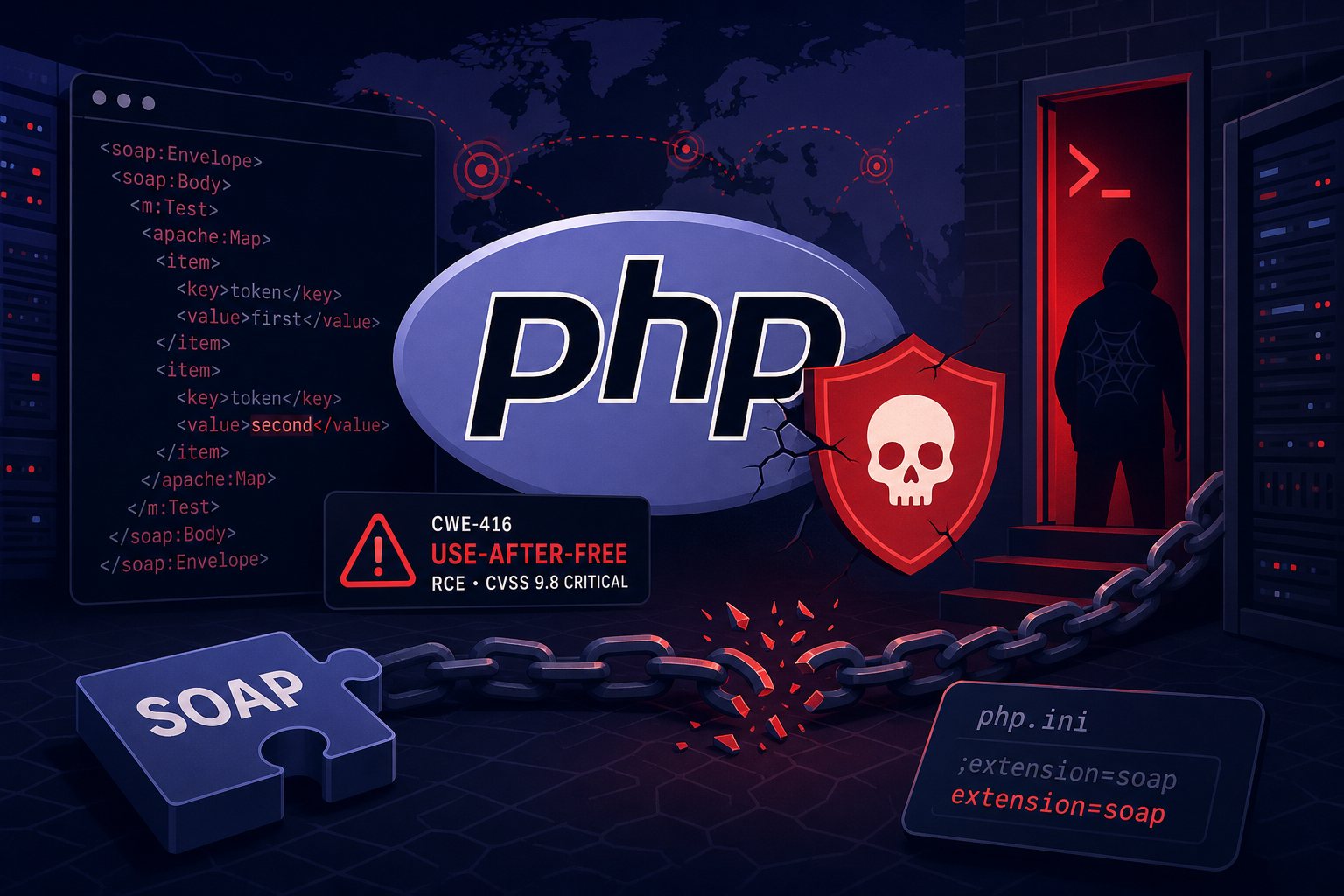 PHP SOAP Extension RCE (CVE-2026-6722): CVSS 9.8, Patch Now