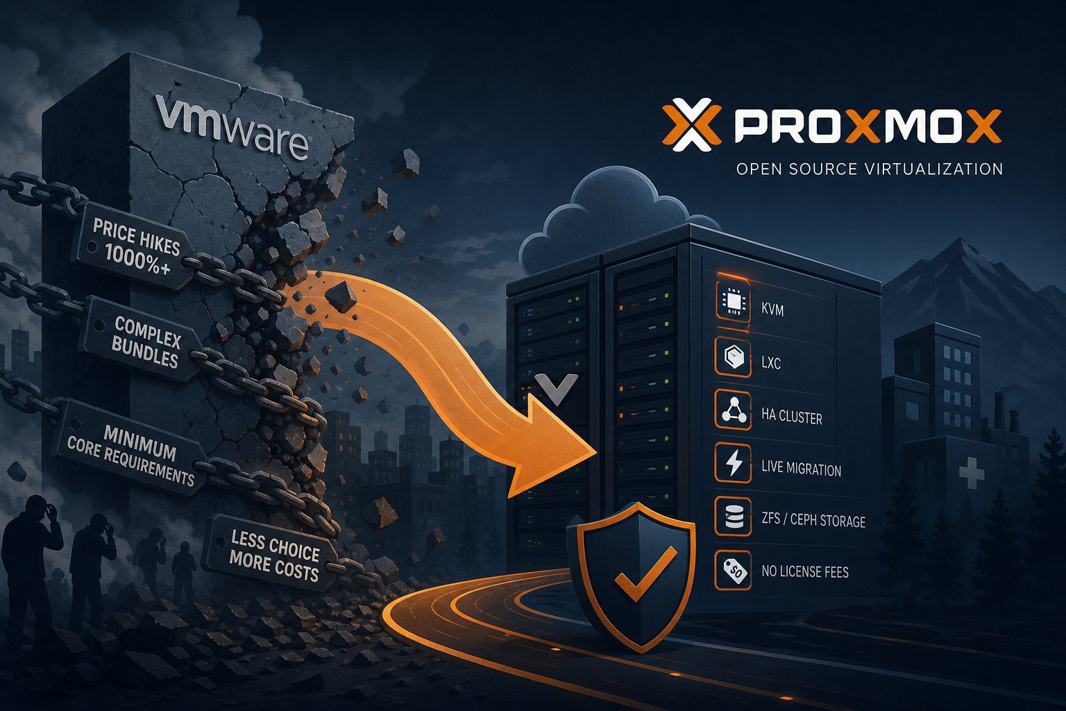 Proxmox: The Enterprise Virtualization Solution Rising from VMware's Ashes